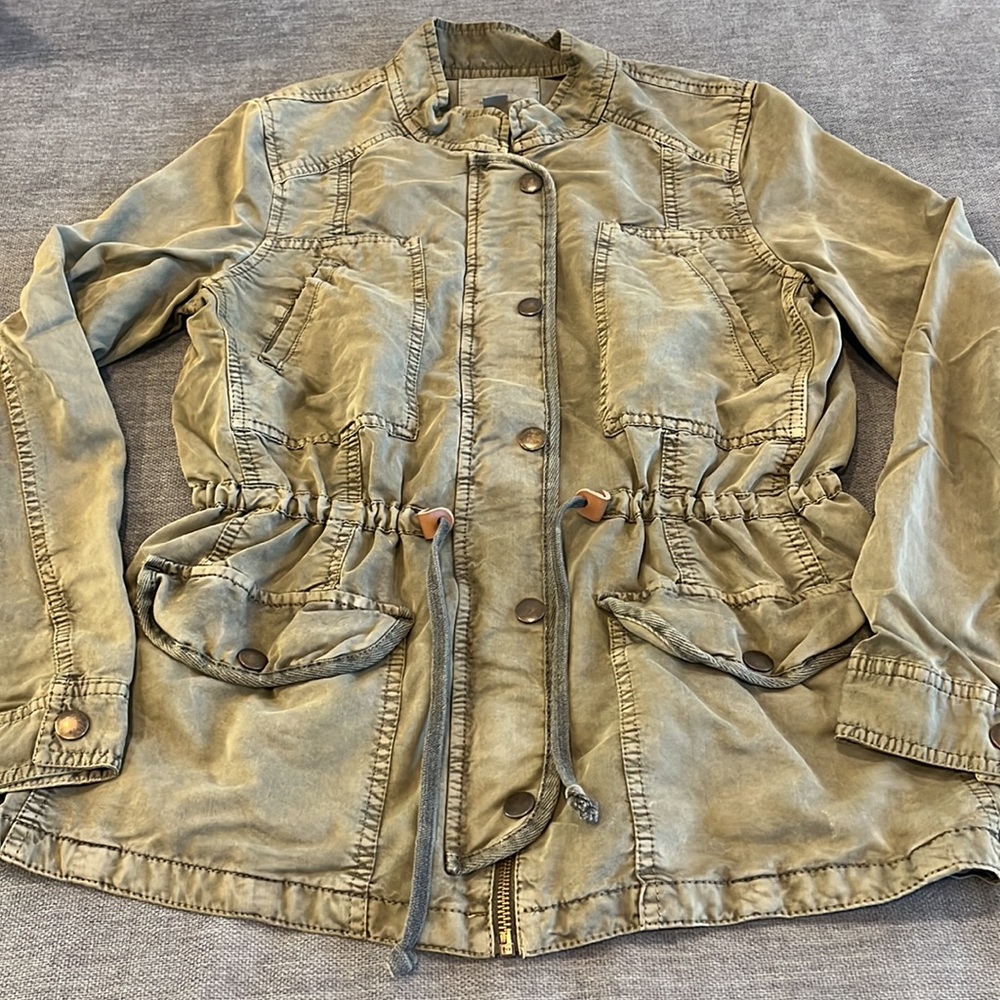 Boho Style Hinge Green Jacket - image 2